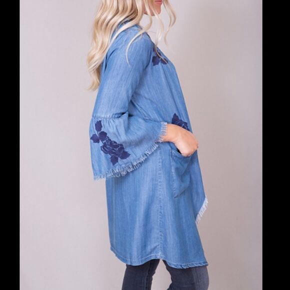 NWT Billy T Rose Embroidered Jacket - Picture 2 of 13